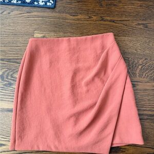 Aritzia Wilfred Terracotta Pencil Skirt